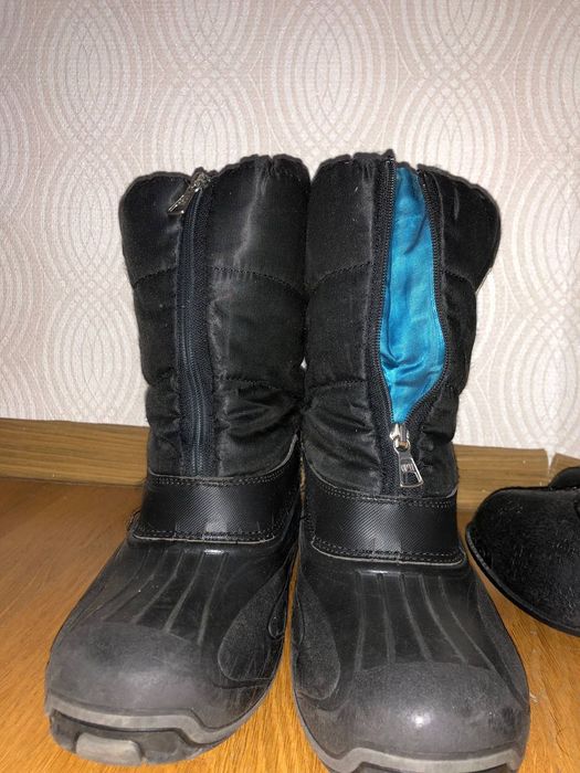 Зимние дутыши и валенки