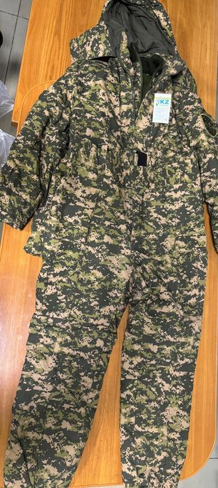 Бушлак и берцы 45 зимние новый общий за двоих 20 000 т, размер 108-182