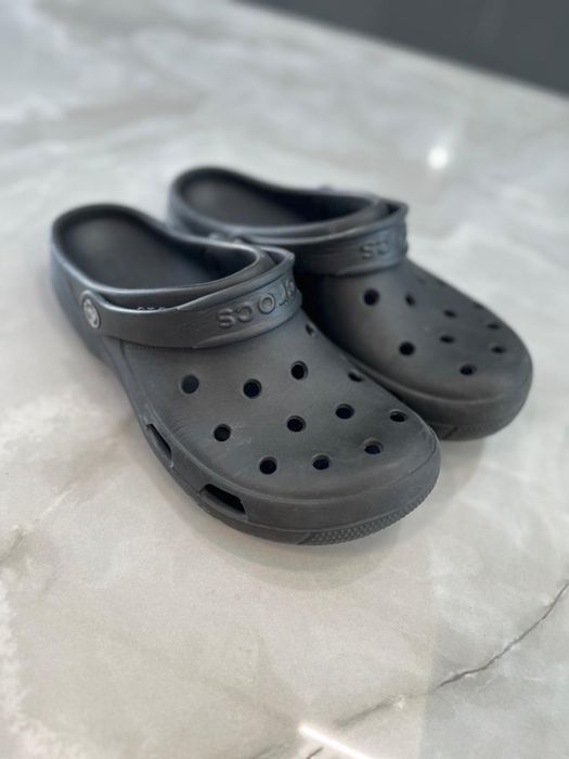 Papuci/sandale  Crocs gri inchis w11