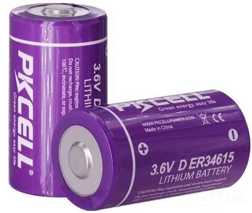 Перезаряжаемая литиевая батарея Li-DZ 14500/1500mAh 3,7V