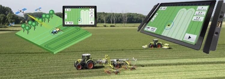 Профессиональный АГРОНАВИГАТОР Кампус  точность 2 см