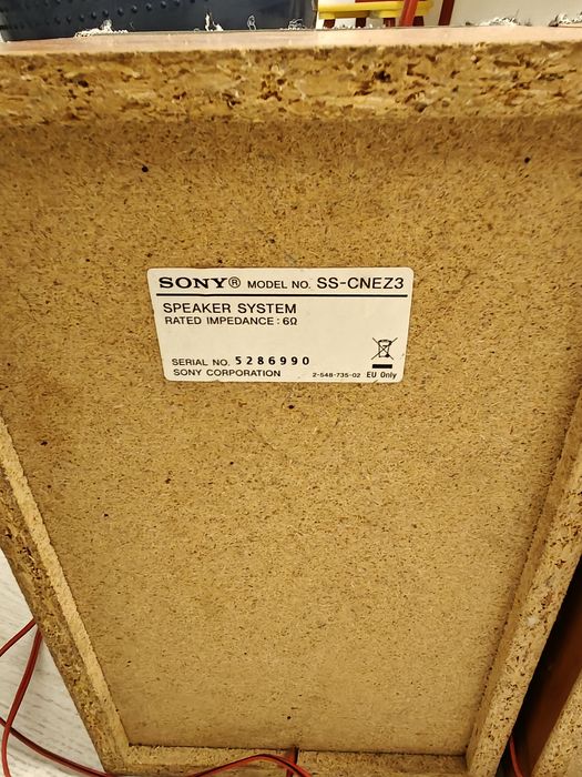 2 boxe Sony SS-cnez3