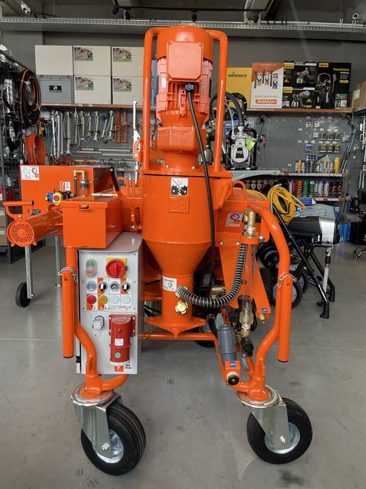 Pft G4, Masina de tencuit, pompa de tencuit, sapa lichida, RATE!