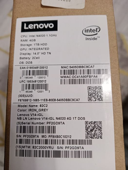 Продам Ноутбук lenovo