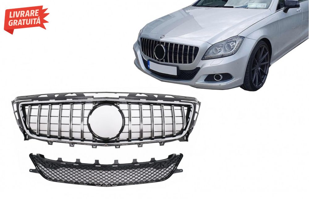 Grila Centrala Mercedes CLS W218 C218 (2011-2014) X218 Shooting Brake