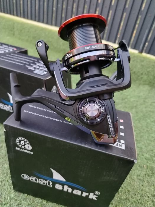 Set 4 mulinete Eastshark 12000 6+1 Rulmenti