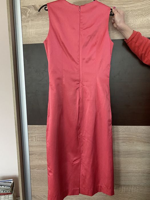 Сатенена рокля Andrews Lady