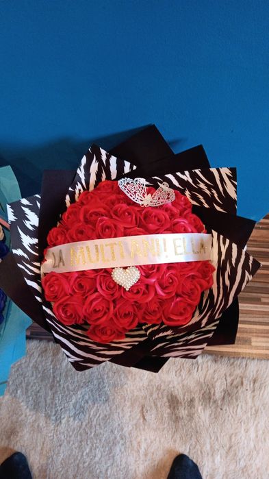 Buchet de flori de sapun