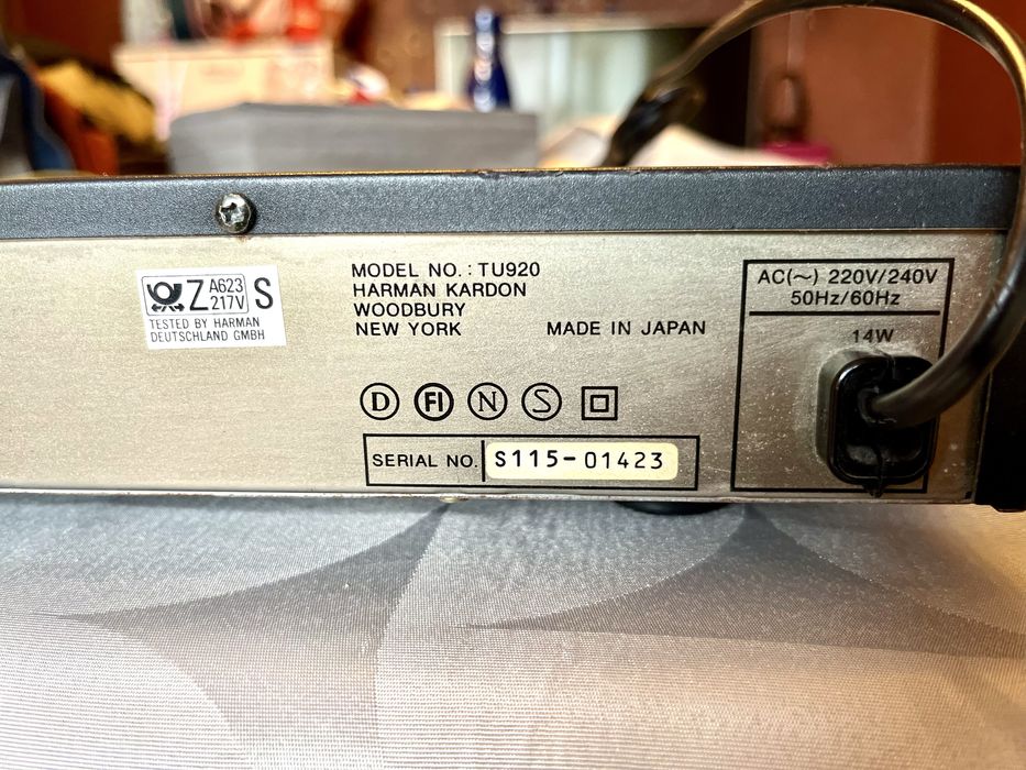 Тунер-радио Harman Kardon TU-920