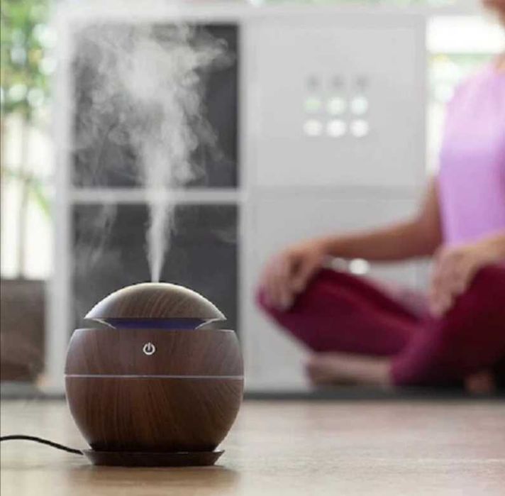 Мини лед  дифузер за етерични масла овлажнител за въздух