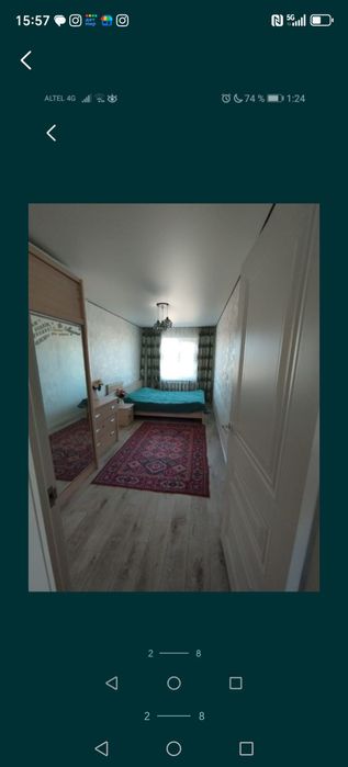 Сдаётся 2 х комнатная квартира