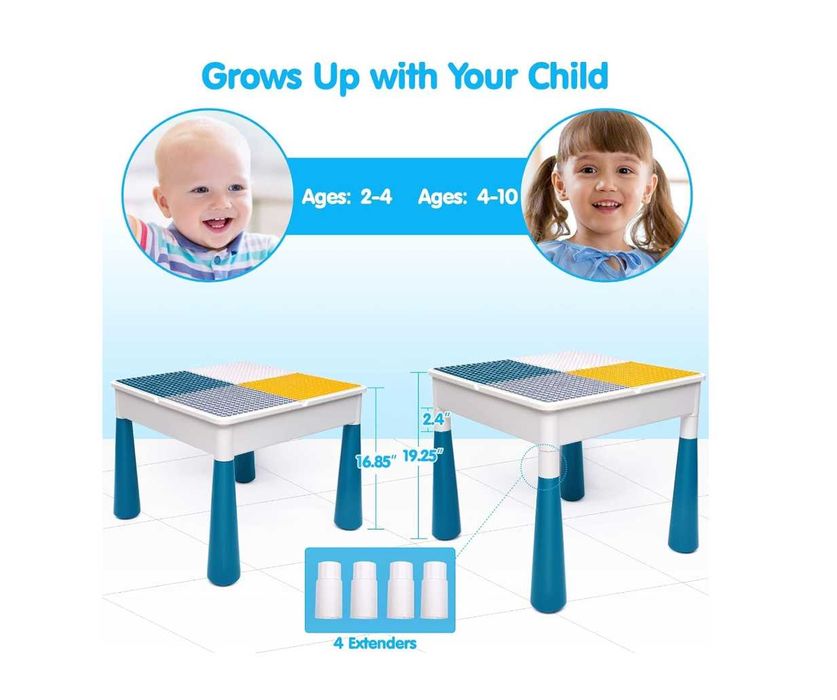 Лего стол двумя стулями-71х50х75 см. 27 кг. Доставка бесплатно