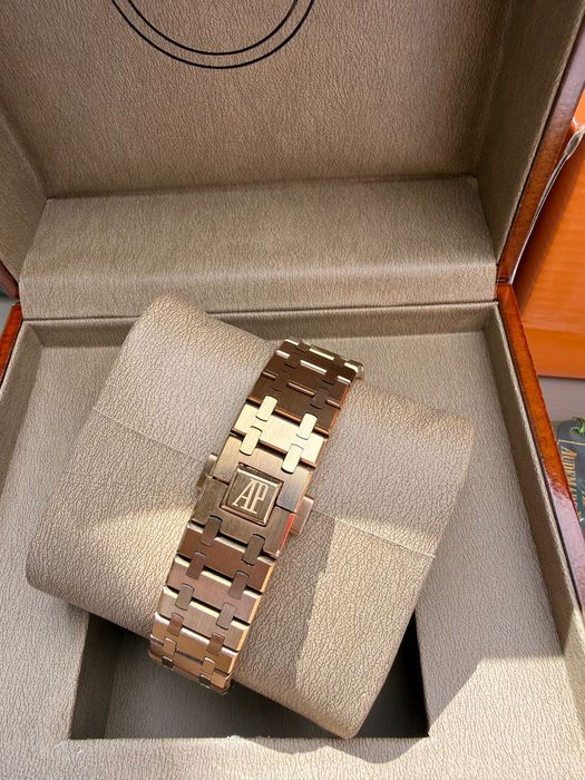 Audemars Piguet Royal Oak Rose Gold Blue