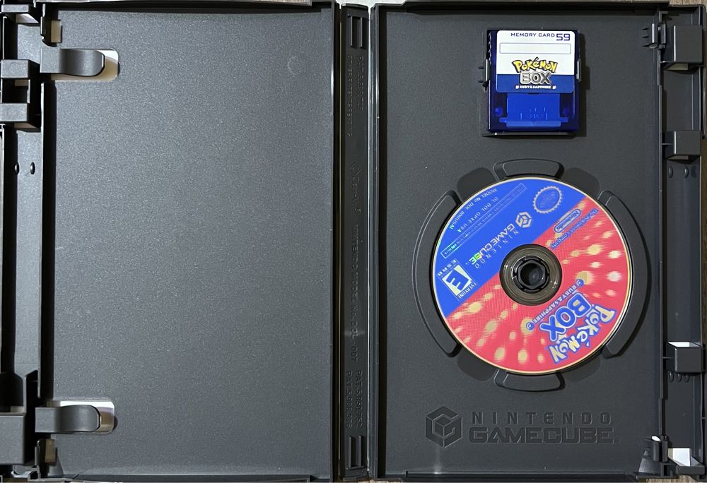 Pokemon Box: Ruby and Sapphire, GameCube, 2004, Disc and Memory Card