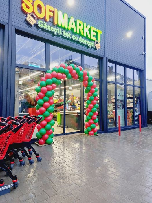 Arcade din baloane  pentru inaugurari .