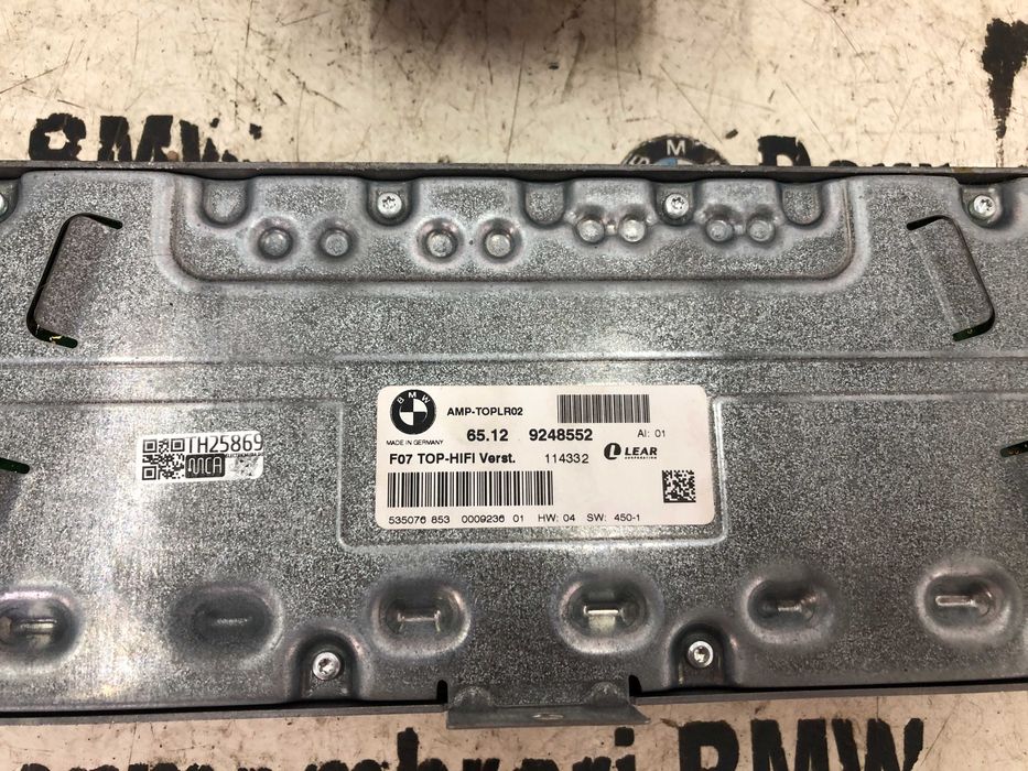 Sistem audio Top Hifi Professional DSP complet BMW Seria 7 F01 F02 F03 F04
