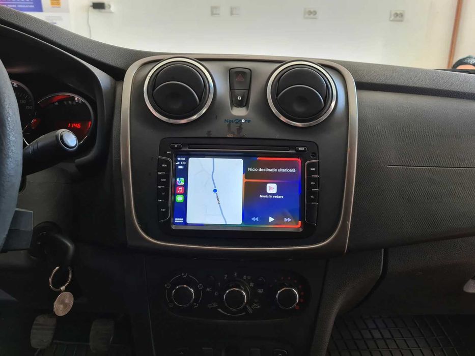 Navigatie Android Dedicata Dacia Logan/Duster/Sandero/Dokker, Carplay