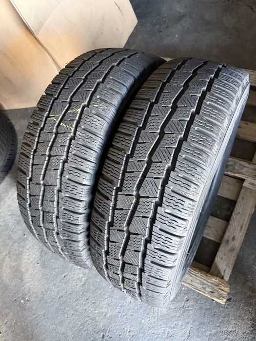 2 anvelope iarna 215/65/16 C , Michelin , DOT 2024 , 6.5-7 mm !