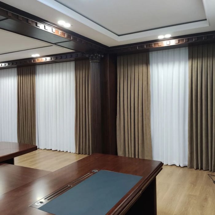 Парда ювиш, дазмоллаш, илиш. Стирка глажка навеска штор занавесок,