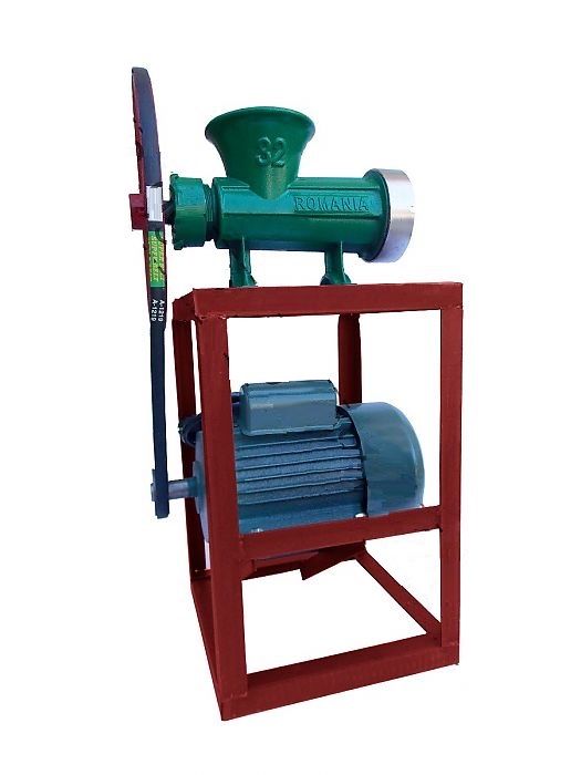 ***ПРОМОЦИЯ*** Месомелачка чугунена с електромотор 1,5кw 1400 оборота