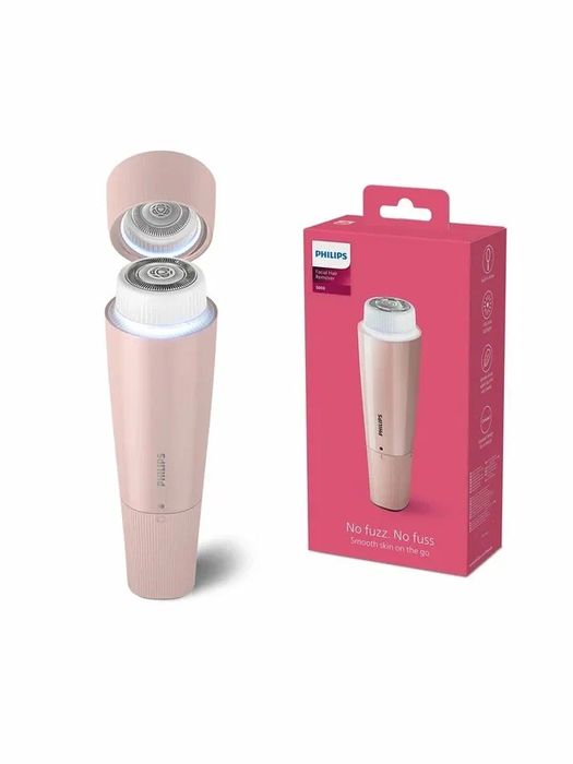 Эпилятор Philips BRR454, для лица, для женщин, 2 скорости