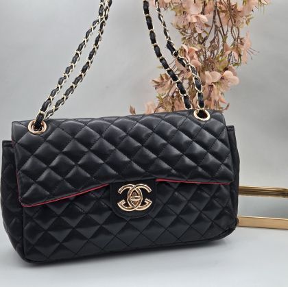 Кожена чанта Chanel