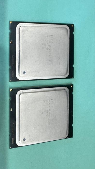 Процессоры XEON E5 - 2643 (2 штуки одинаковые)