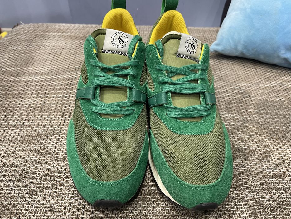 Обувки Маратонки Scotch Soda зелено жълти Nike Jordan Adidas Puma