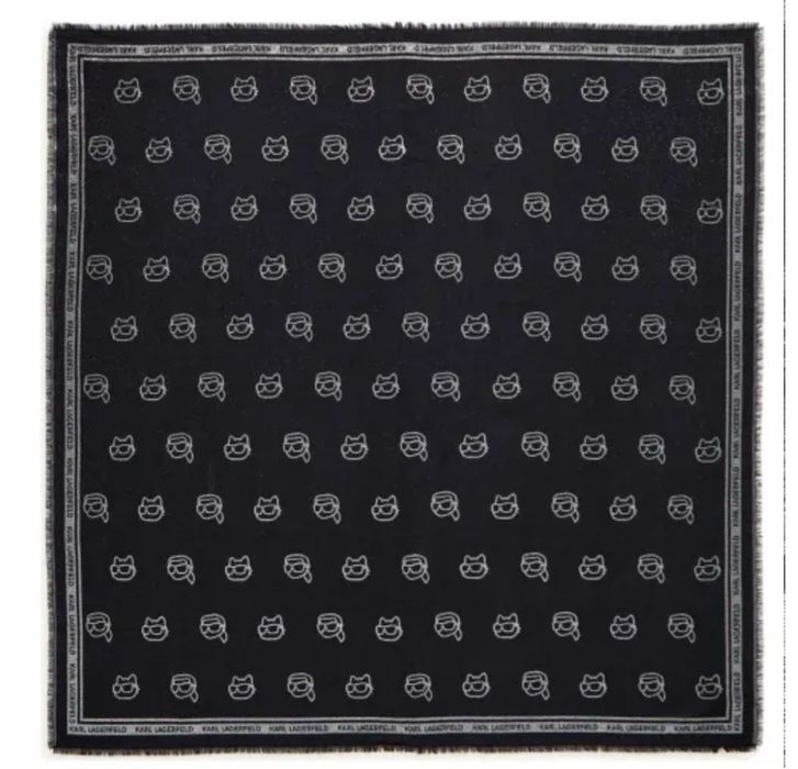 Eșarfă Karl Lagerfeld K/Ikonik 2.0 – nouă, mătase