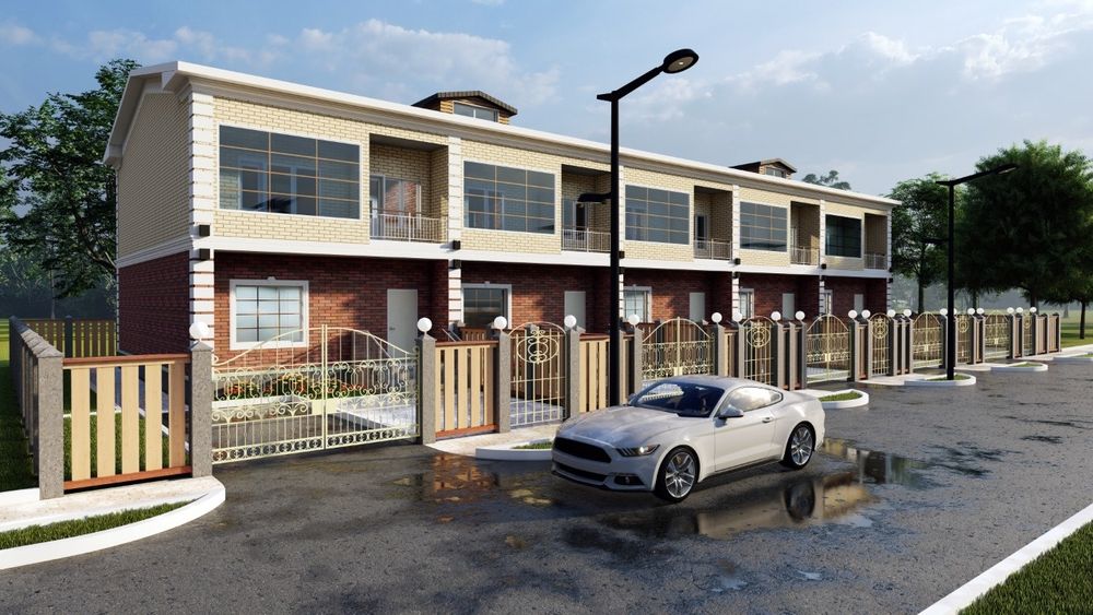 Таунахаусы квартиры в кунгей