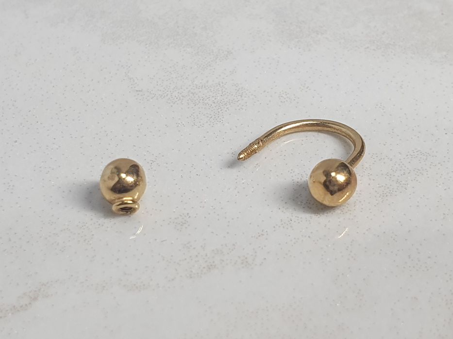 Piercing din aur de 14K – 0,45 g