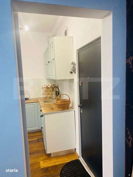 Garsoniera moderna, complet utilata si finisata cu gust - zona Steagu