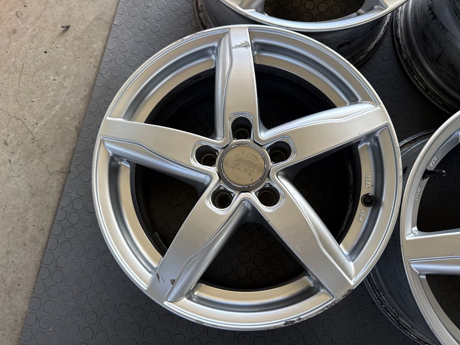 4бр. ОТЛИЧНИ 16” Джанти 5х112 “DEZENT” за -VW/AUDI/MERCEDES-7Jx16,ET44