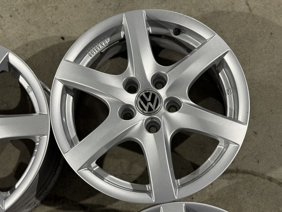 4бр. КАТО НОВИ 16” Джанти “ALUTEC” 5х112 за -VW Sharan/Tiguan/Seat Alhambra/AUDI/SEAT/SKODA/VAG- 6,5Jx16,ET33