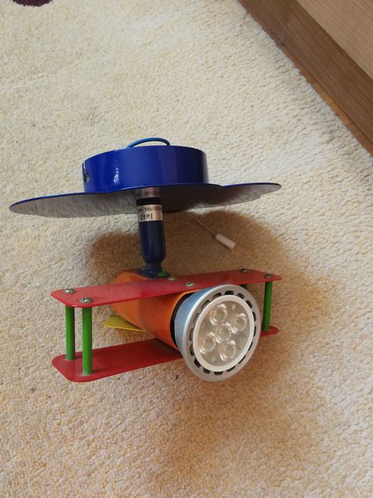 Полилей и нощна лампа със самолетчета. LED