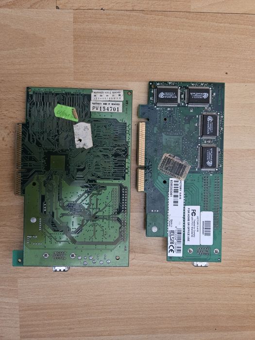 2 Placi 3dfx voodoo Banshee  defecte de reparat
