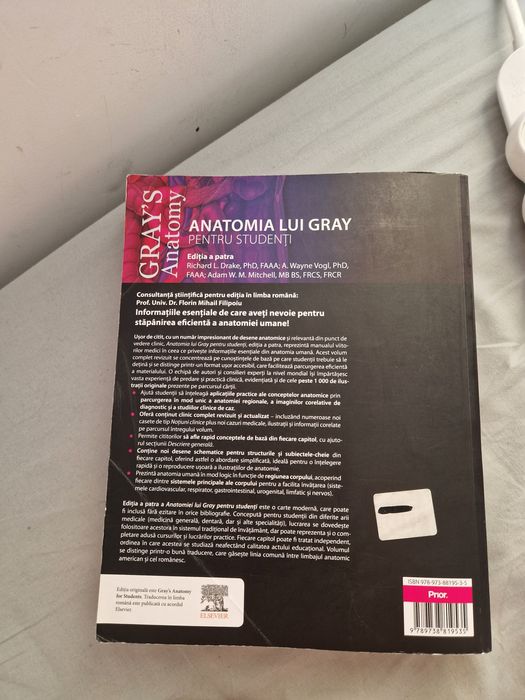 Anatomia lui Gray editia a 4 a