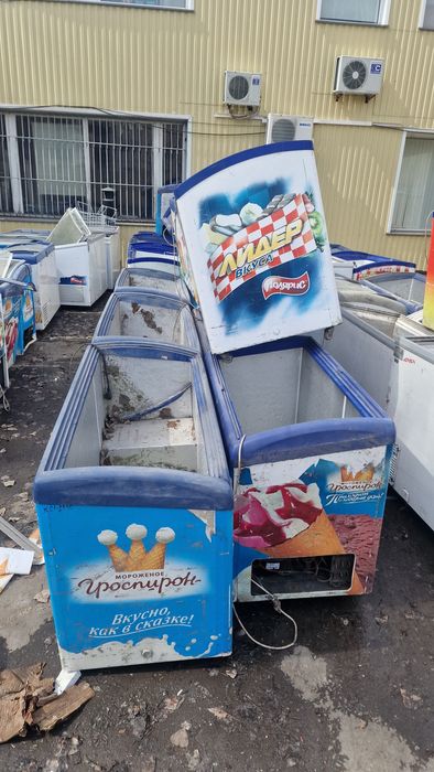 Продам морозильные  лари б/у по 1000тнг за ед