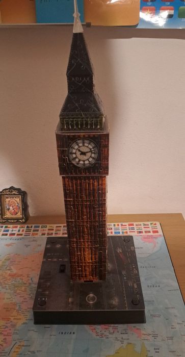 Puzzle  3D: Big Ben. Ediție luminoasă