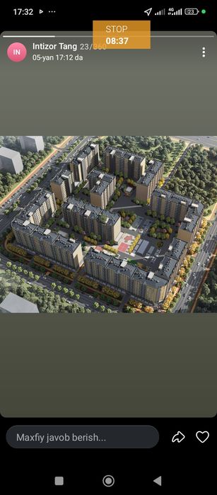 Kadastiri bor uy Nuafshon sitida