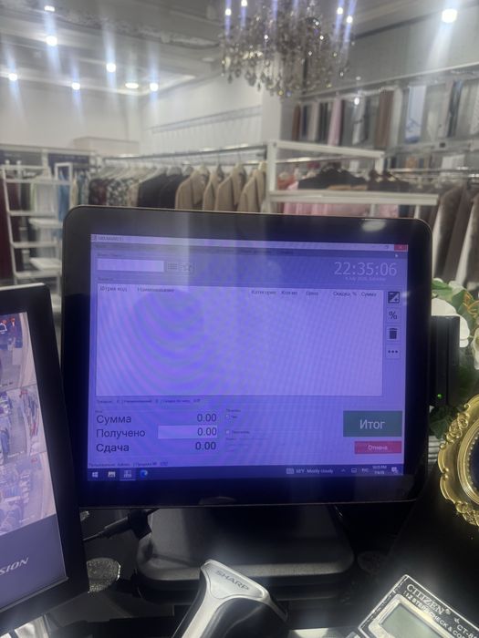 Продается Моноблог и Баркодный апарат