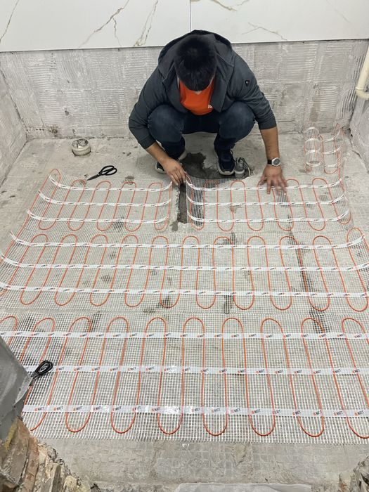 Электрический Теплый пол! Под кафел Под стяжку И Под Ламинат