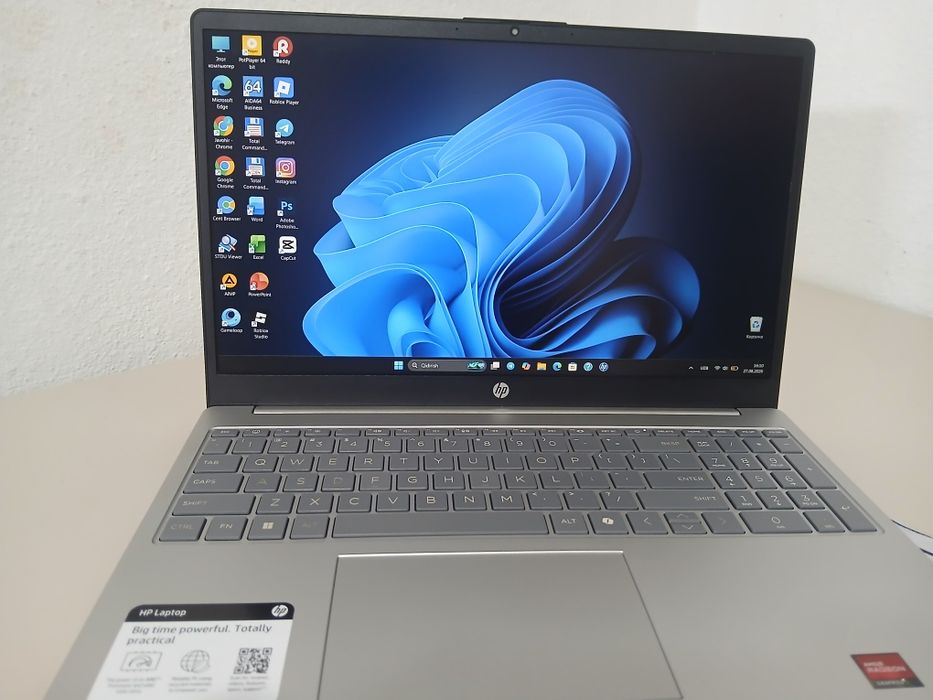 HP Laptop 15 Sensor sotiladi!
AMD Ryzen 5 7520U
8GB LPDDR5 52