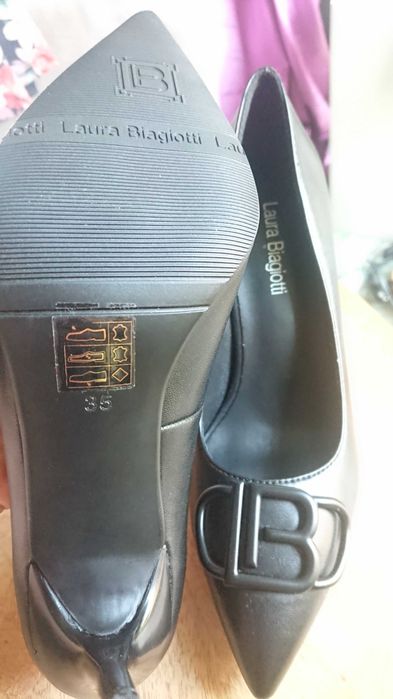 Pantofi Stiletto LIONETTA Calf / Black, NOI, nr. 35