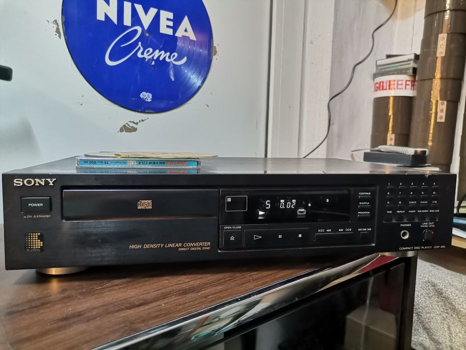 Cd player sony cdp 395