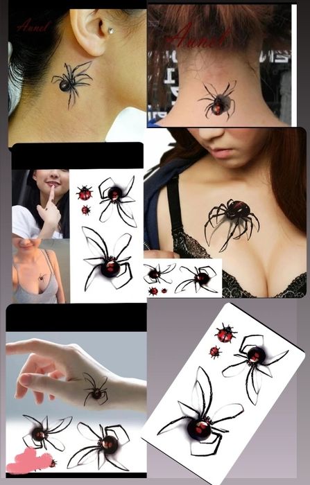 Временные тату наклейки