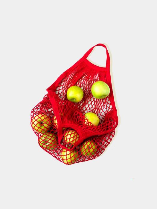 Эко сумка шоппер, авоська хозяйственная плетенная для покупок