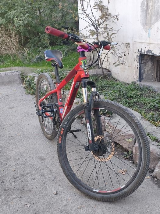 Trinx стант проект,на 24 колесах