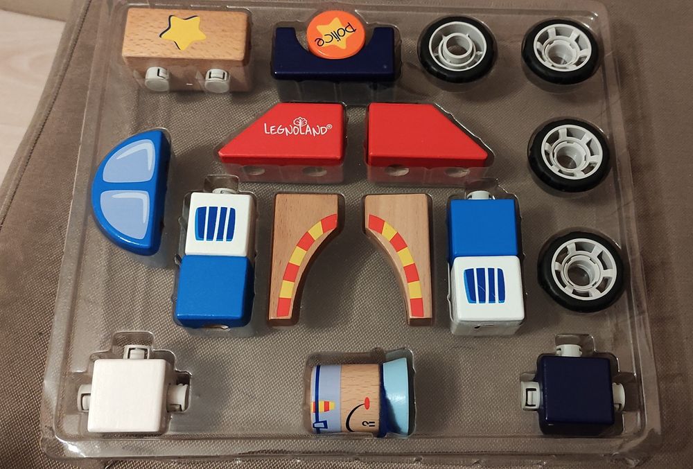 Детски дървен конструктор