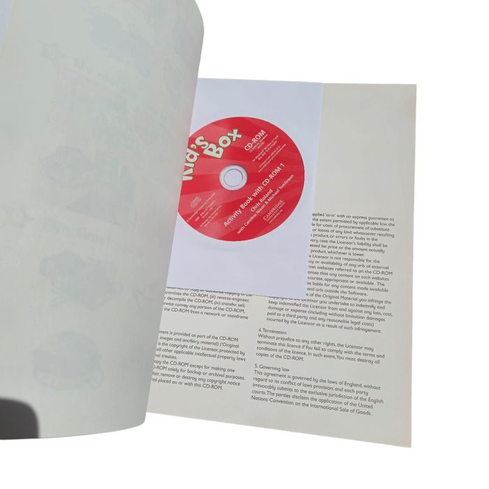 Kid's Box 1 Activity Book, caiet de lucru, limba engleză pentru copii